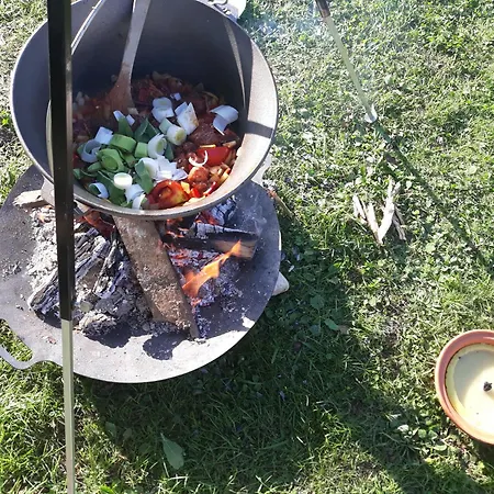 Camping Under The Walnut In Your Own Tent On A Shared Lot And Shared Bathroom Kemp