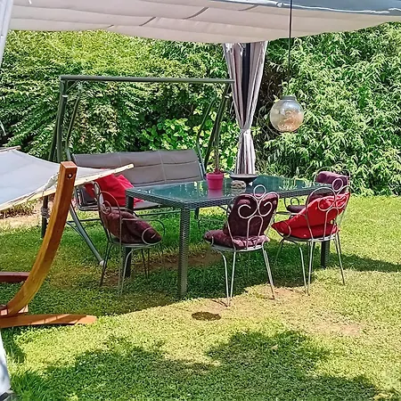 Camping Under The Walnut In Your Own Tent On A Shared Lot And Shared Bathroom Camping